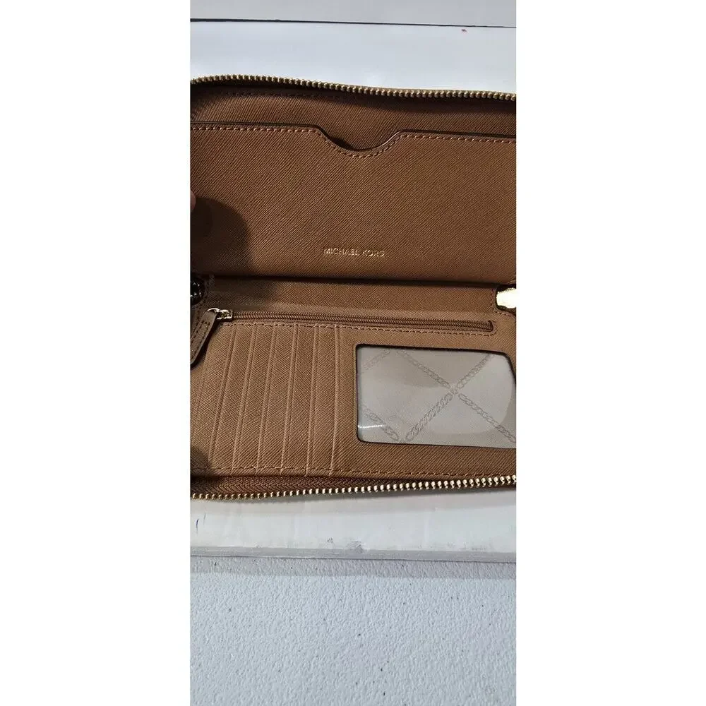 Michael Kors Jet Set Travel Multifunction Flat Large Phone‎ Case Wallet No Strap